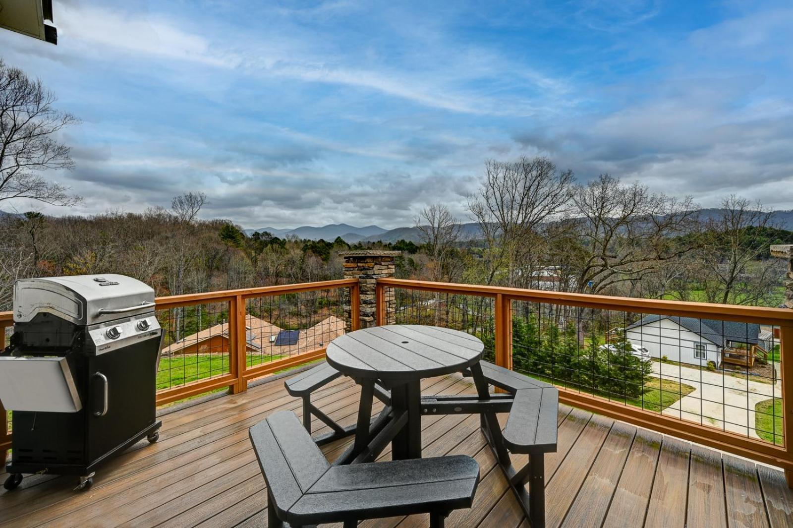 Mon Tresor, Modern Mountain Views With Deck Villa Weaverville Exteriör bild