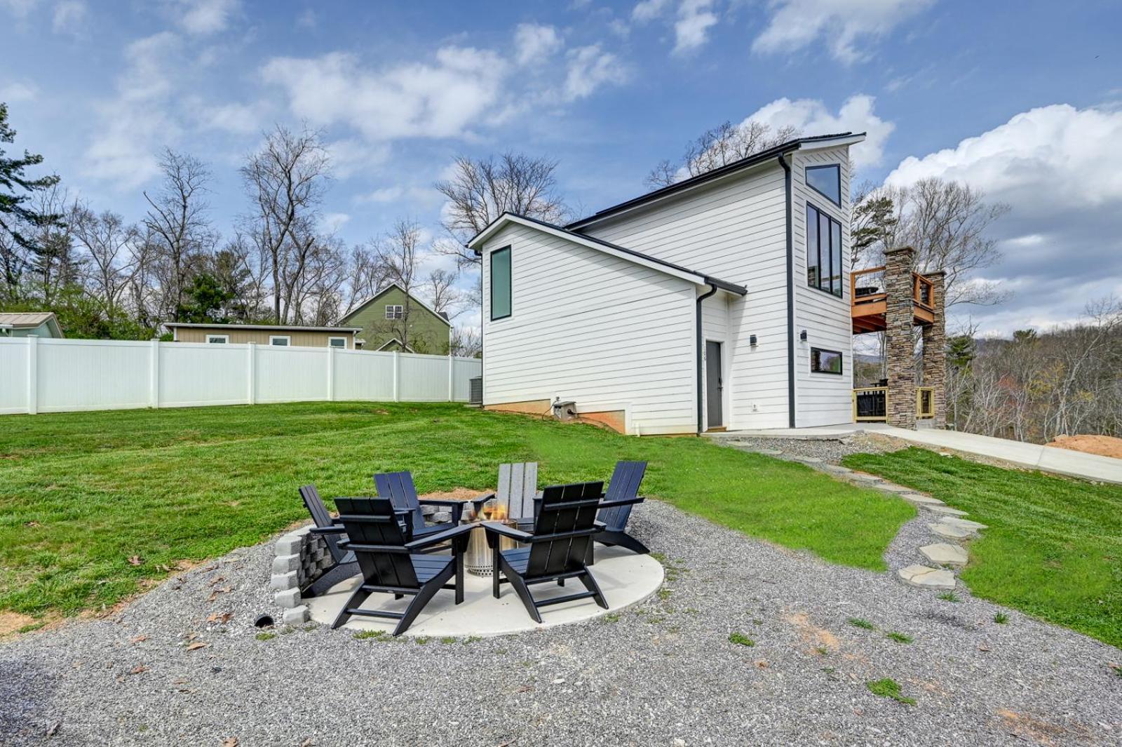 Mon Tresor, Modern Mountain Views With Deck Villa Weaverville Exteriör bild