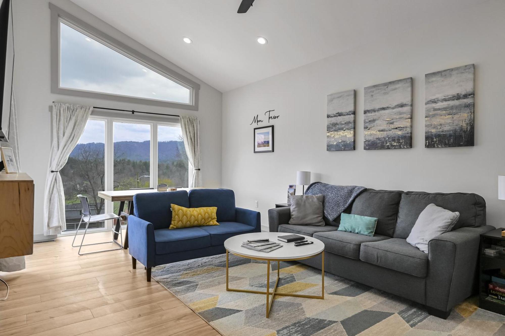 Mon Tresor, Modern Mountain Views With Deck Villa Weaverville Exteriör bild