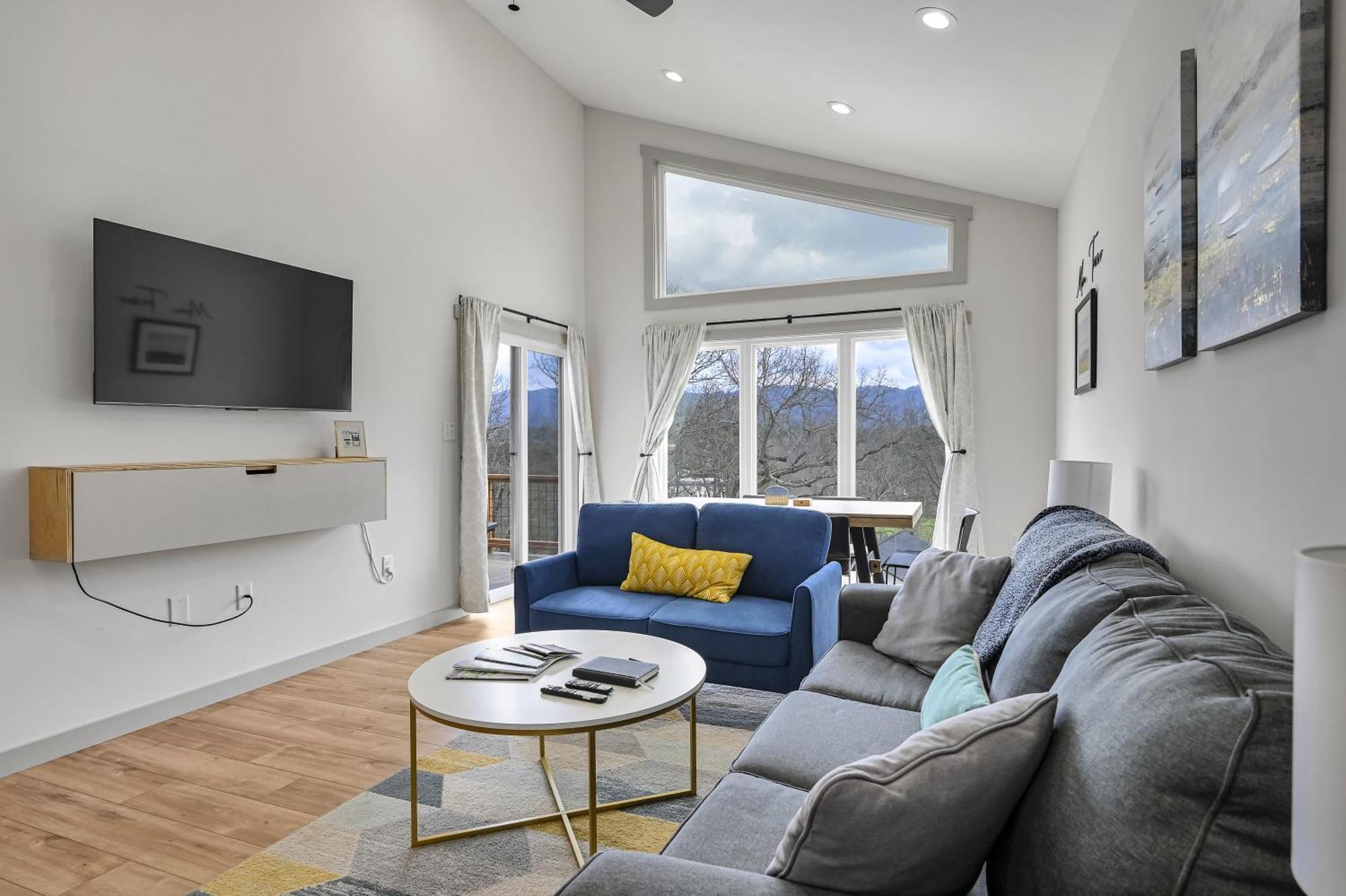 Mon Tresor, Modern Mountain Views With Deck Villa Weaverville Exteriör bild