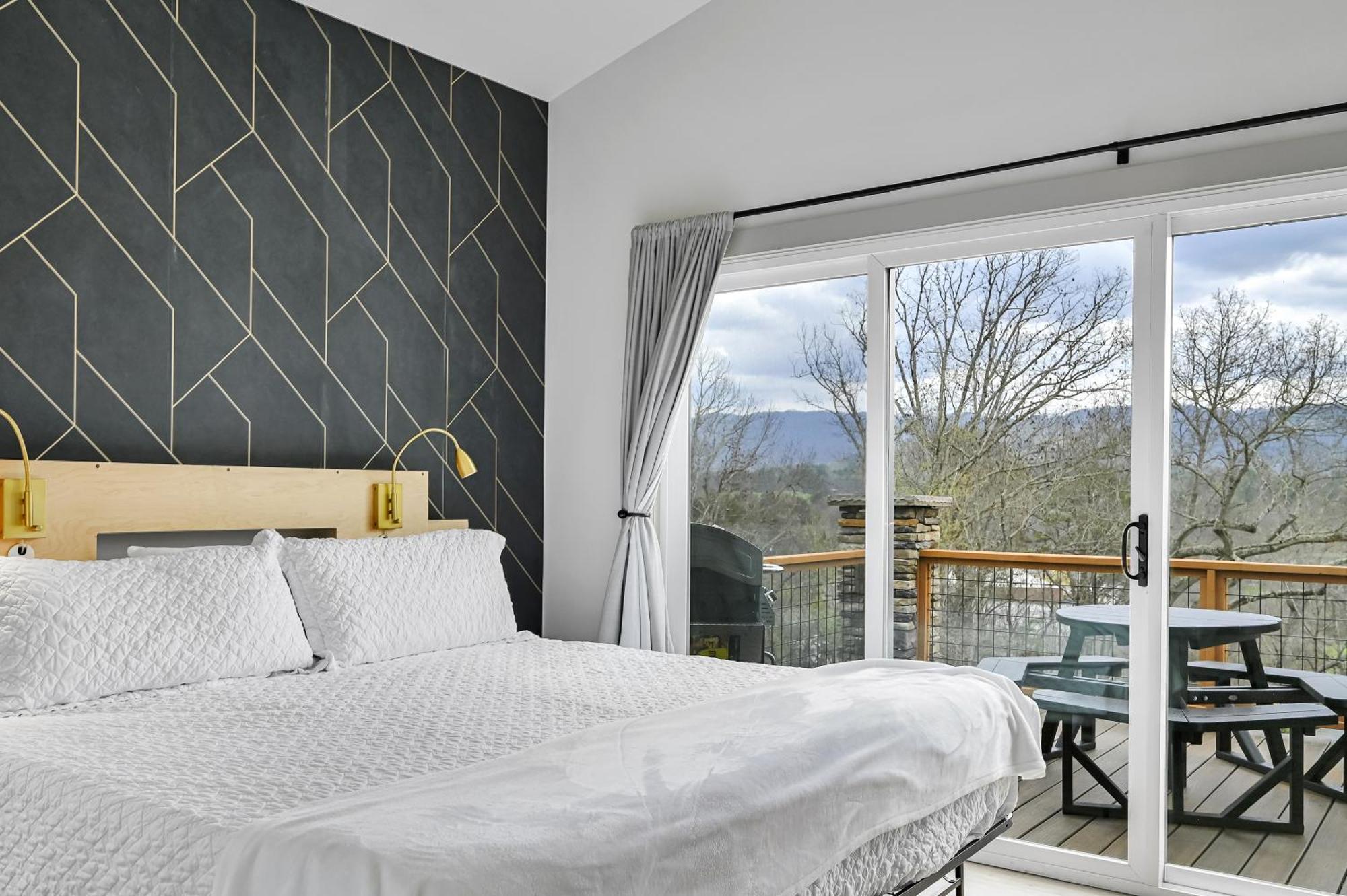 Mon Tresor, Modern Mountain Views With Deck Villa Weaverville Exteriör bild